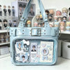Multi-Layer Convertible Tote-Backpack with Hidden Compartment