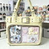 Multi-Layer Convertible Tote-Backpack with Hidden Compartment