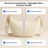 Chic Canvas Crossbody Bag – Lightweight, Water-Resistant, Versatile