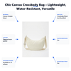 Lightweight Waterproof Canvas Crossbody Bag for Women