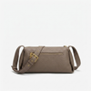 Versatile Soft Leather Shoulder & Crossbody Bag with Spacious Interior