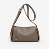 Versatile Soft Leather Shoulder & Crossbody Bag with Spacious Interior