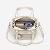 Multi-Layer Convertible Tote-Backpack with Hidden Compartment