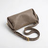 Versatile Soft Leather Shoulder & Crossbody Bag with Spacious Interior