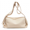 Versatile Soft Leather Shoulder & Crossbody Bag with Spacious Interior