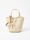 Chic Soft Tote Bucket Bag – Versatile Handheld & Shoulder Design